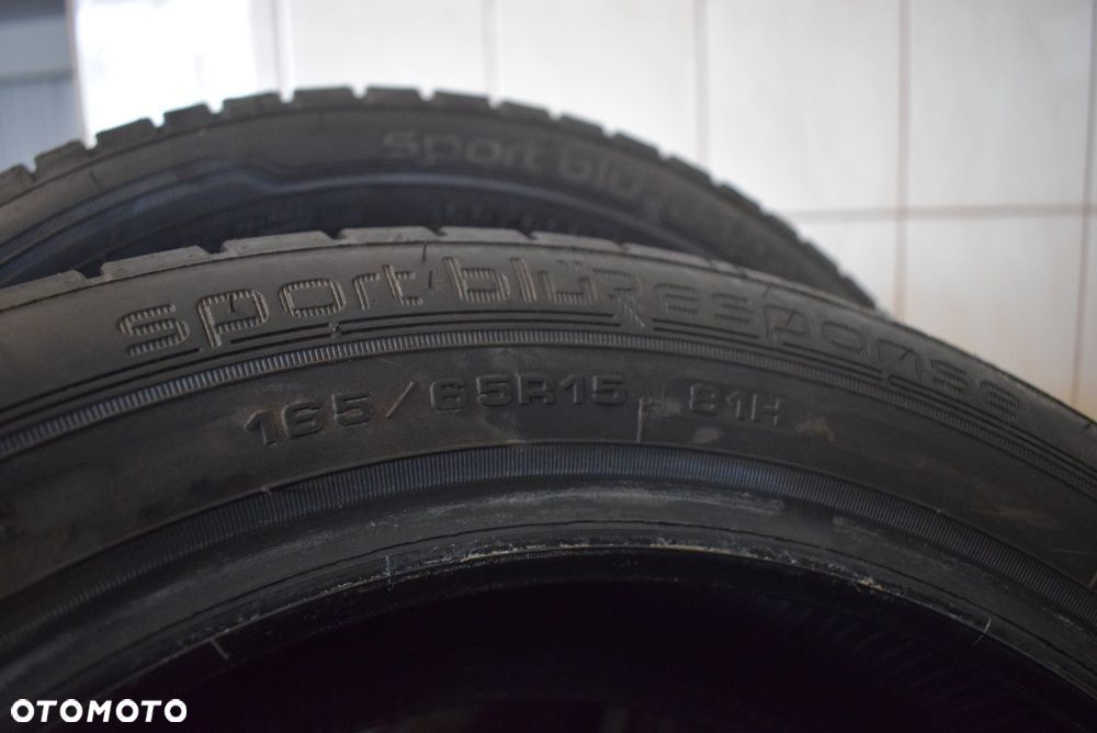 R15 165/65 Dunlop Sport Bluresponse - 4