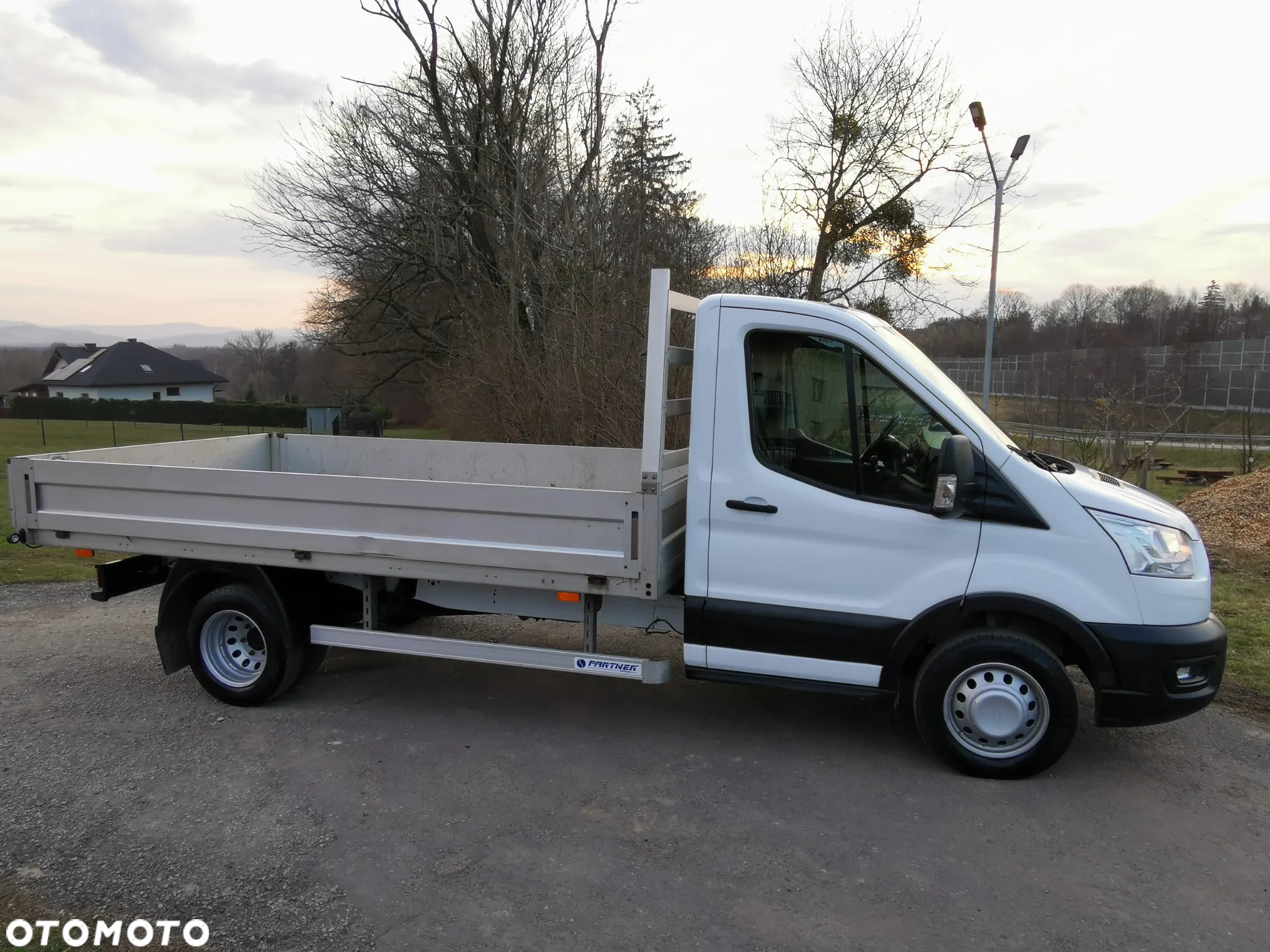 Ford Transit 3.5t  BLIŹNIAKI SKRZYNIA 380CM 1 WŁAŚCICIEL SALON PL! ŁADNY ZOBACZ! WYWROTKA? - 3