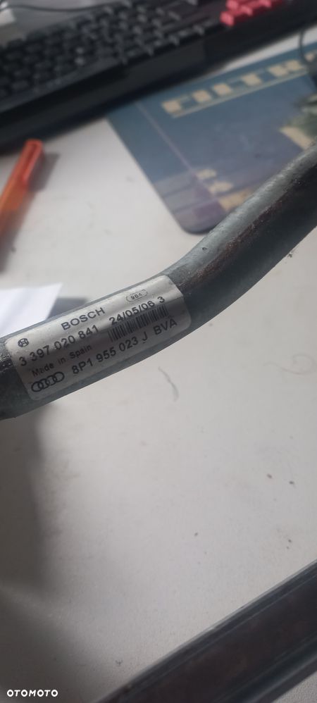Audi A3 8P mechanizm wycieraczek przód 8P1955119B - 2