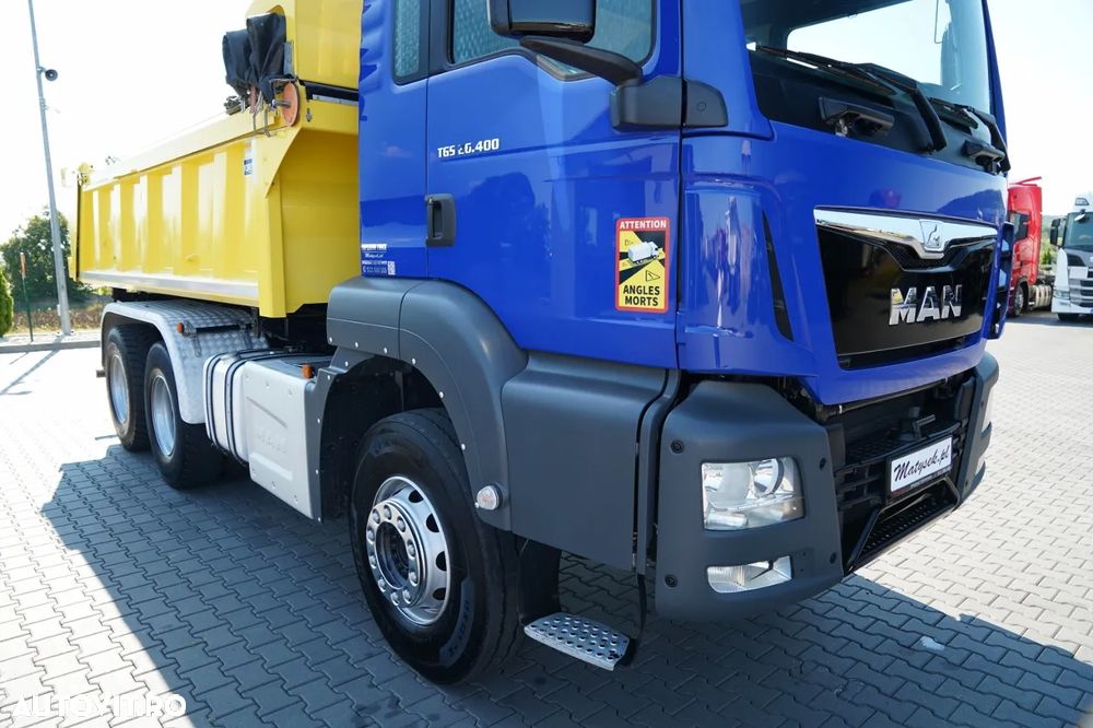 MAN TGS 26.400 / 6x4 / BASCULATOR / HYDRODOLT / HYDRODOLT / NAVI / IMPORTAT - 18