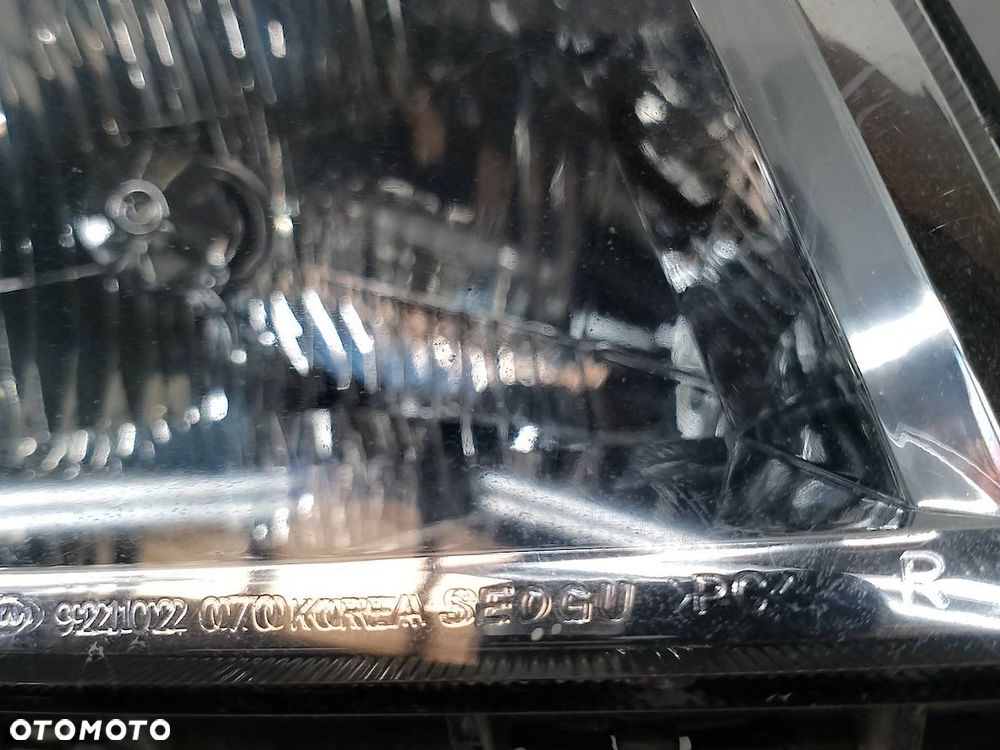 LAMPA PRZÓD PRAWA KIA PICANTO I 92102070 - 4
