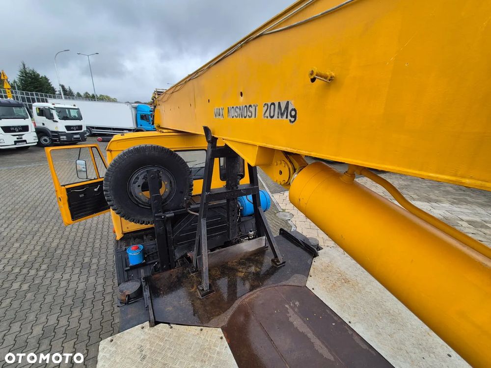 Tatra T815 6X6 / DZWIG 20 TON / 1 WŁ / SPRAWNY / POLSKA ZABUDOWA BUMAR / ŻURAW - 37
