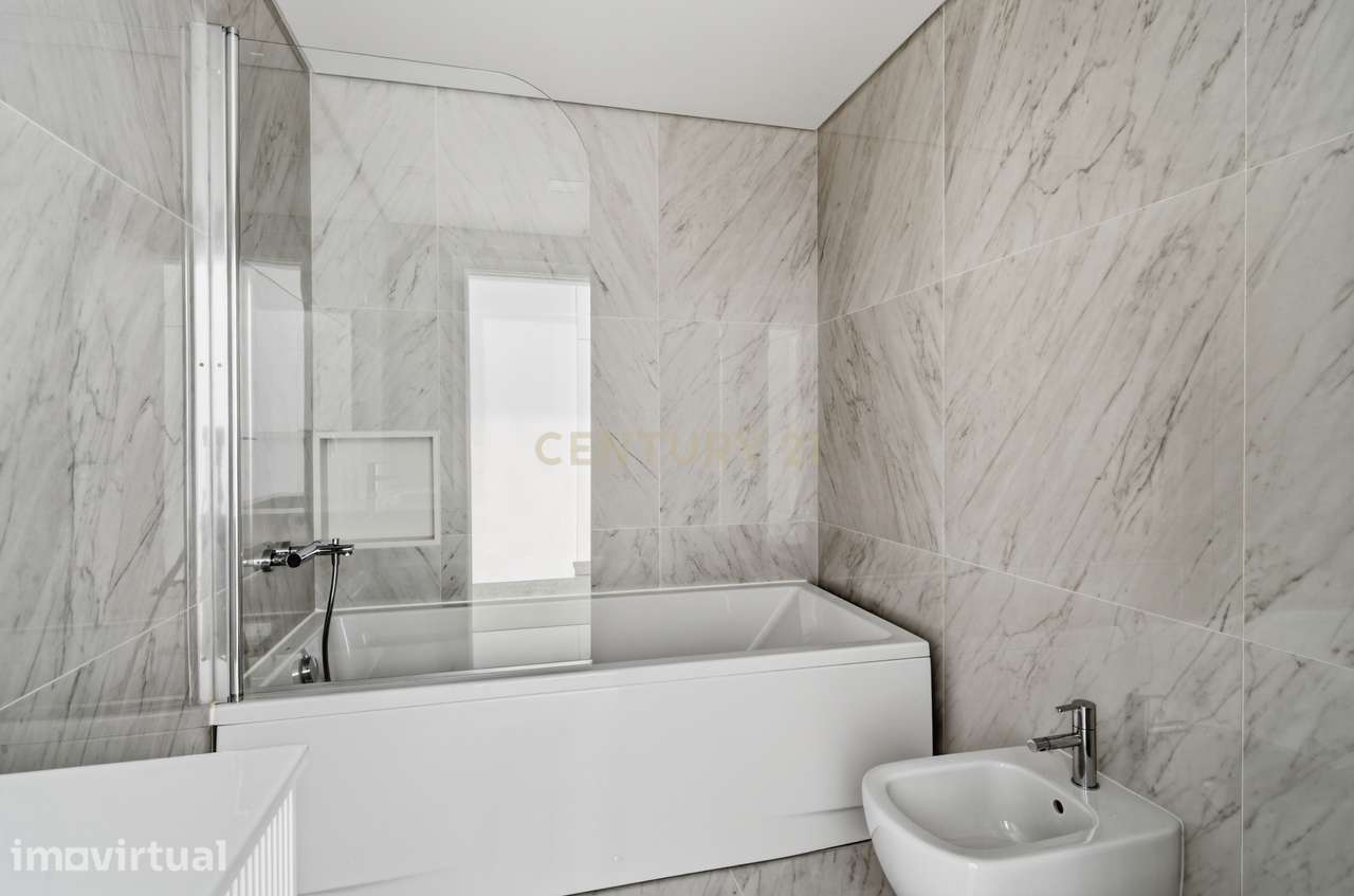 Apartamento T2 Novo com Terraço e Lugar de Garagem em Mafra - Grande imagem: 5/22