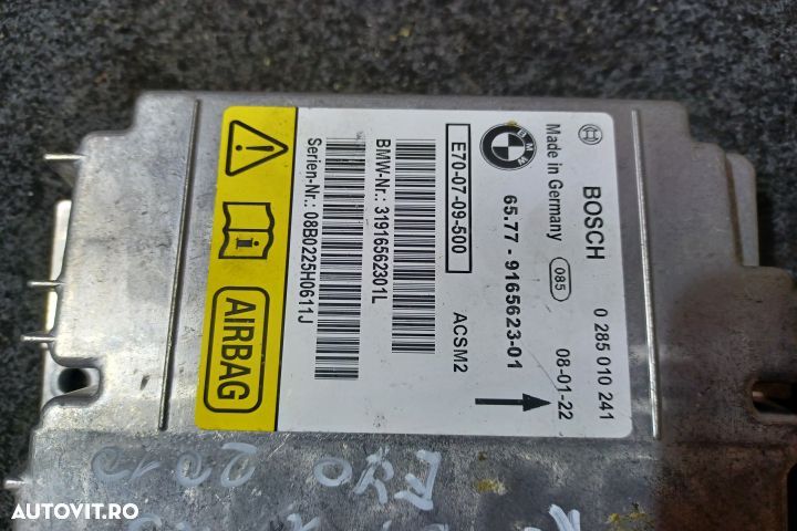 Calculator airbag 0285010241 9165623 MX1253 BMW X5 E70 [2006 - 2010] - 4