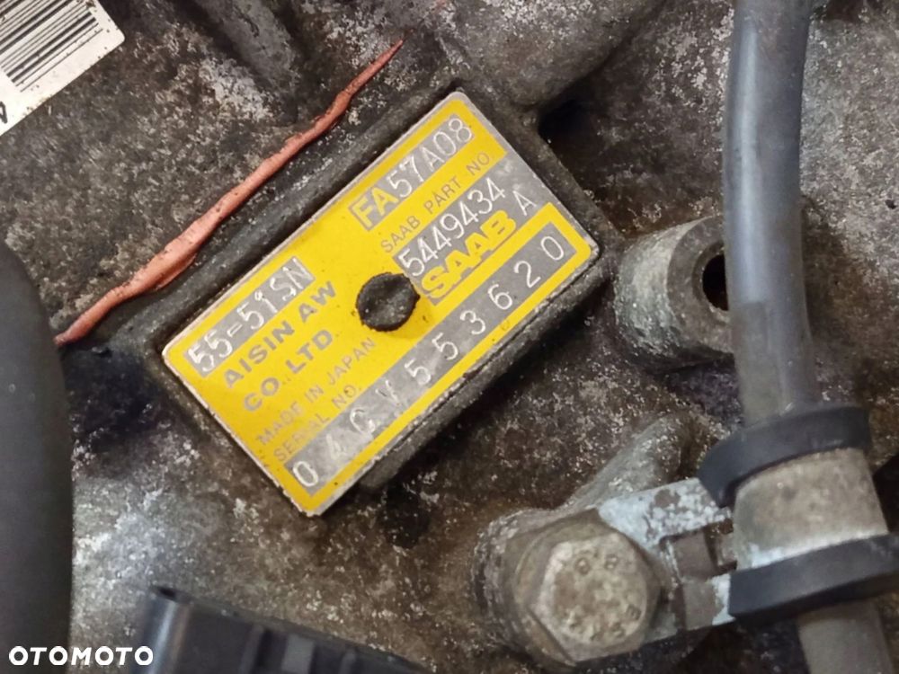 SKRZYNIA BIEGÓW AUTOMATYCZNA 5449434 SAAB 95 9-5 2.3 TURBO - 7