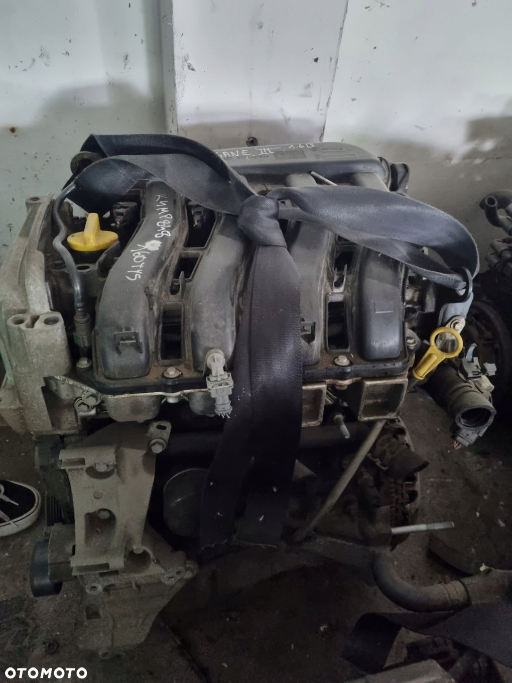 RENAULT MEGANE III 08-16 SILNIK 1,6 B PRZEBIEG 160 TYS K4MP848 EU - 2