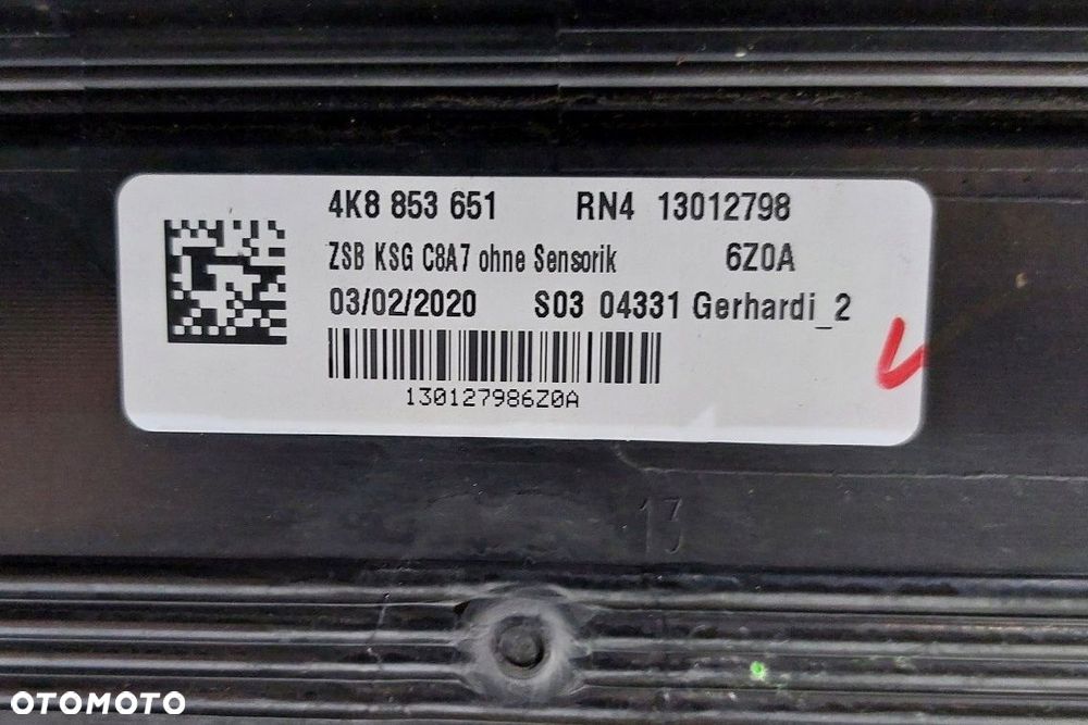 zderzak przód grill audi a7 c8 20r - 12
