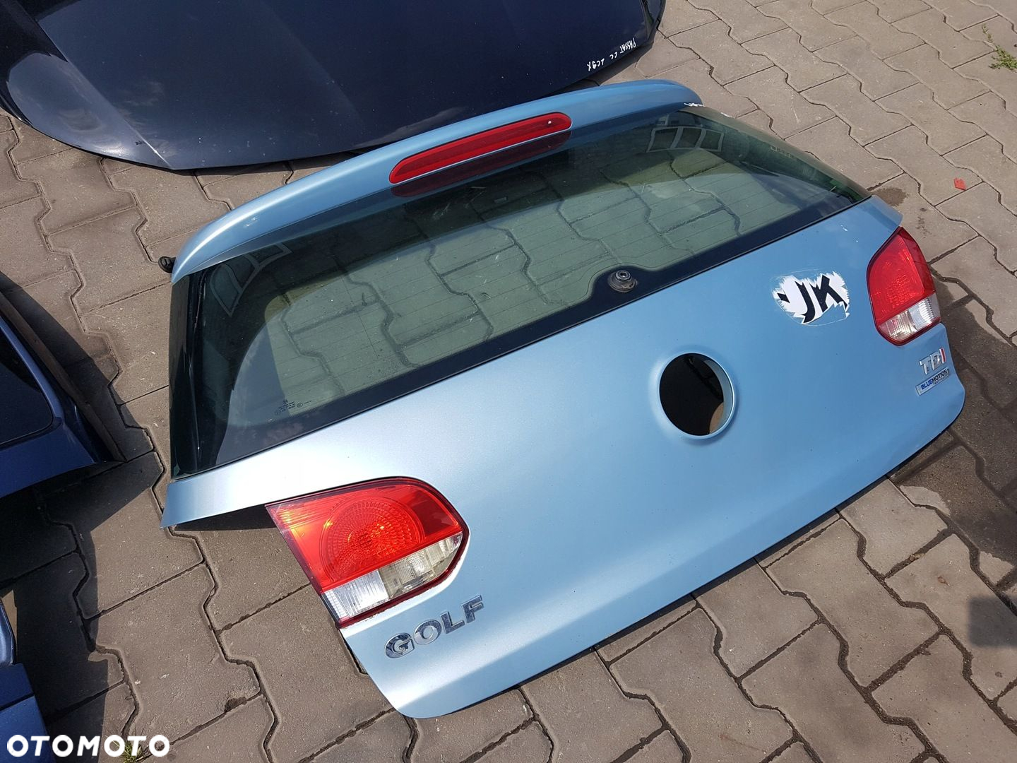 VW GOLF 6 VI 08-13r HB KLAPA BAGAŻNIKA TYŁ TYLNA LD5M - 4