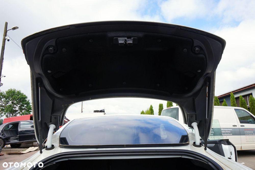 KLAPA BAGAŻNIKA TYLNA LAGUNA III PH1 COUPE OV369  BIAŁY RENAULT 2007-2012 - 7