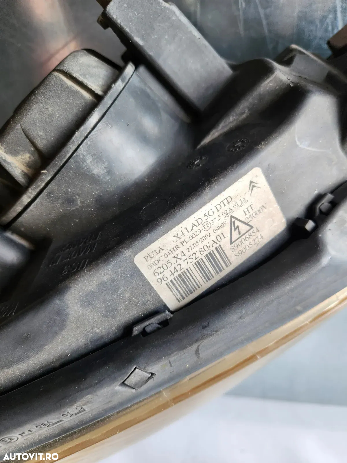 Far Dreapta Xenon Citroen C5 Cod  An 2001-2002-2003-2004 - 9