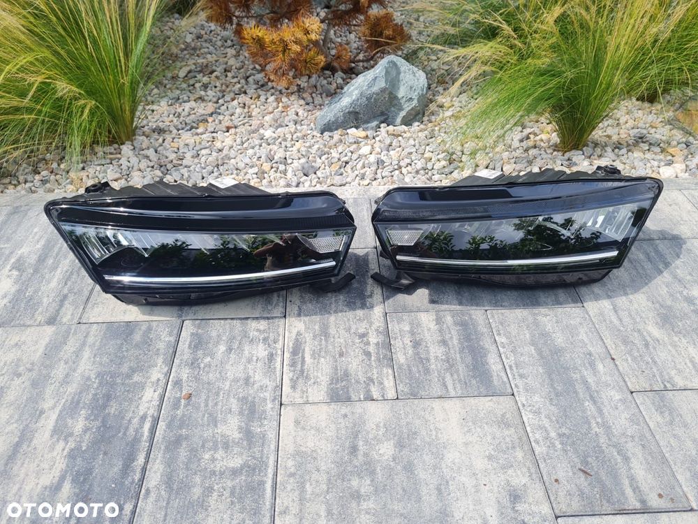 skoda octavia iv 4 kompletne lampy przód full led 5e4941015 5e4941016 - 1