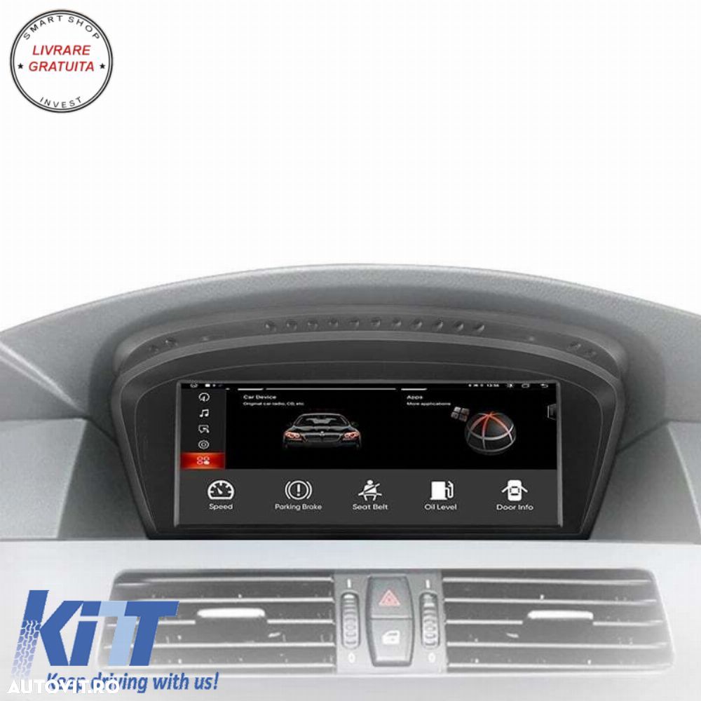 Navigatie Android Dedicata BMW Seria 3 E90 E91, Seria 5 E60 E61 (2004-2013), 8.8 I- livrare gratuita - 1