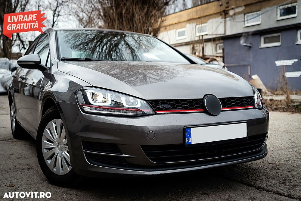 Faruri 3D LED VW Golf 7 VII (2012-2017) R20 GTI Design Semnal Dinamic LED- livrare gratuita - 14