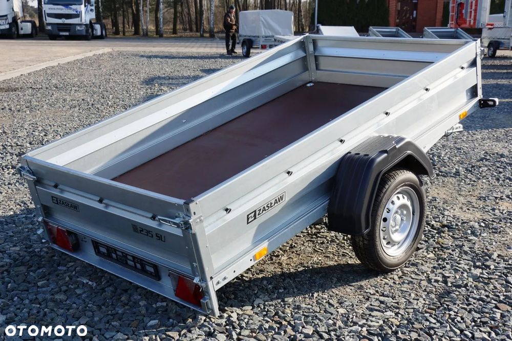 Zaslaw Przyczepa 1 osiowa, DMC 750, KAT. B, przegląd bezterminowy - 12