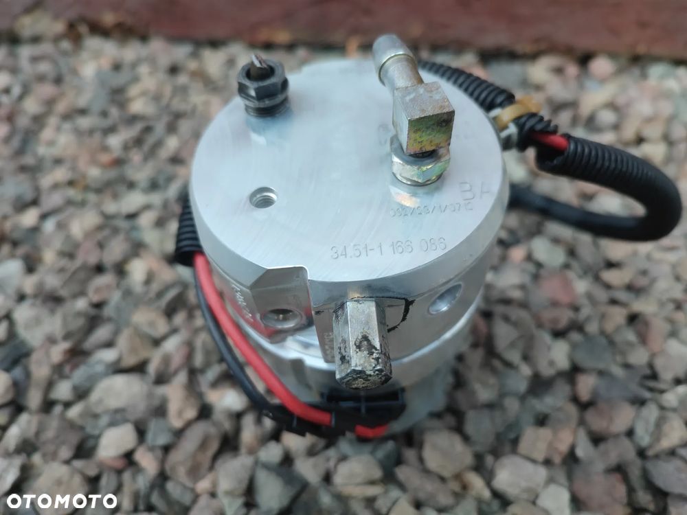 BMW E46 / E39 ORYGINALNA DODATKOWA POMPA DOŁADOWUJĄCA DSC / ABS EUROPA O NR.  34 51 1 166 087 / 34 51 1 165 046 OEM W BARDZO DOBRYM STANIE - 4