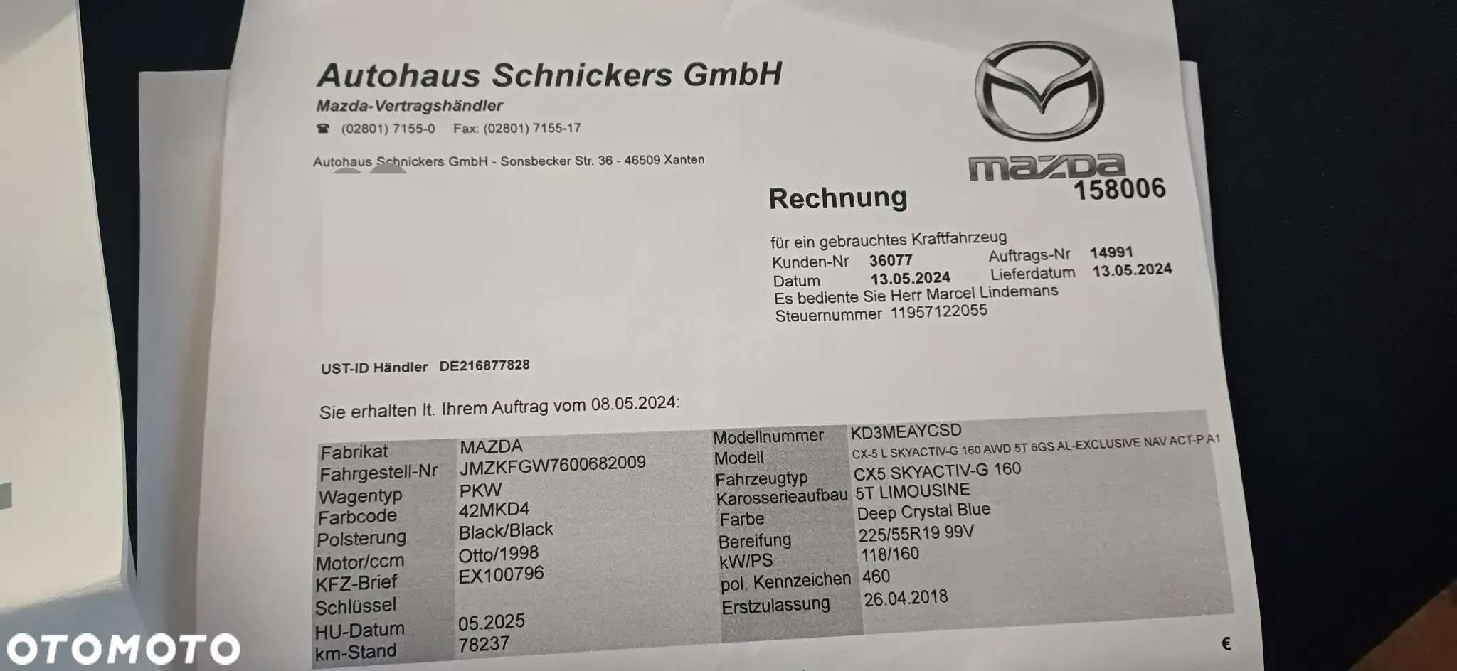 Mazda CX-5 SKYACTIV-G 160 AWD Exclusive-Line - 13
