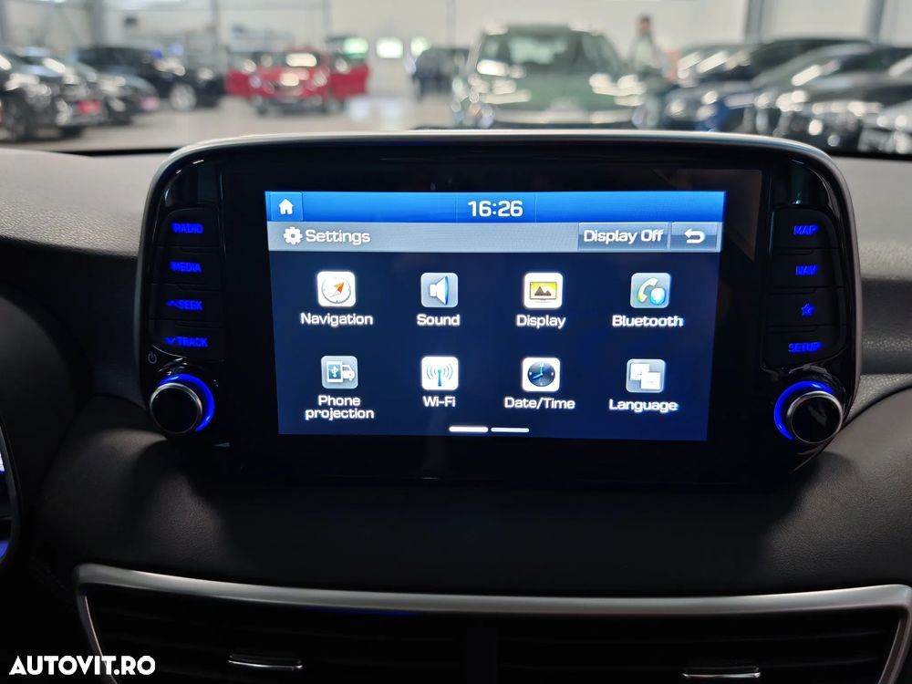 Hyundai Tucson blue 1.6 CRDi 4WD DCT Premium - 12