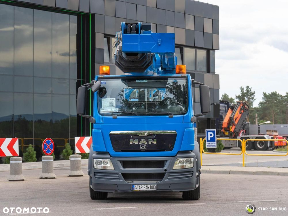 MAN TGS 26.360 6x2 Ruthmann T580 podnośnik koszowy 58 m - 15
