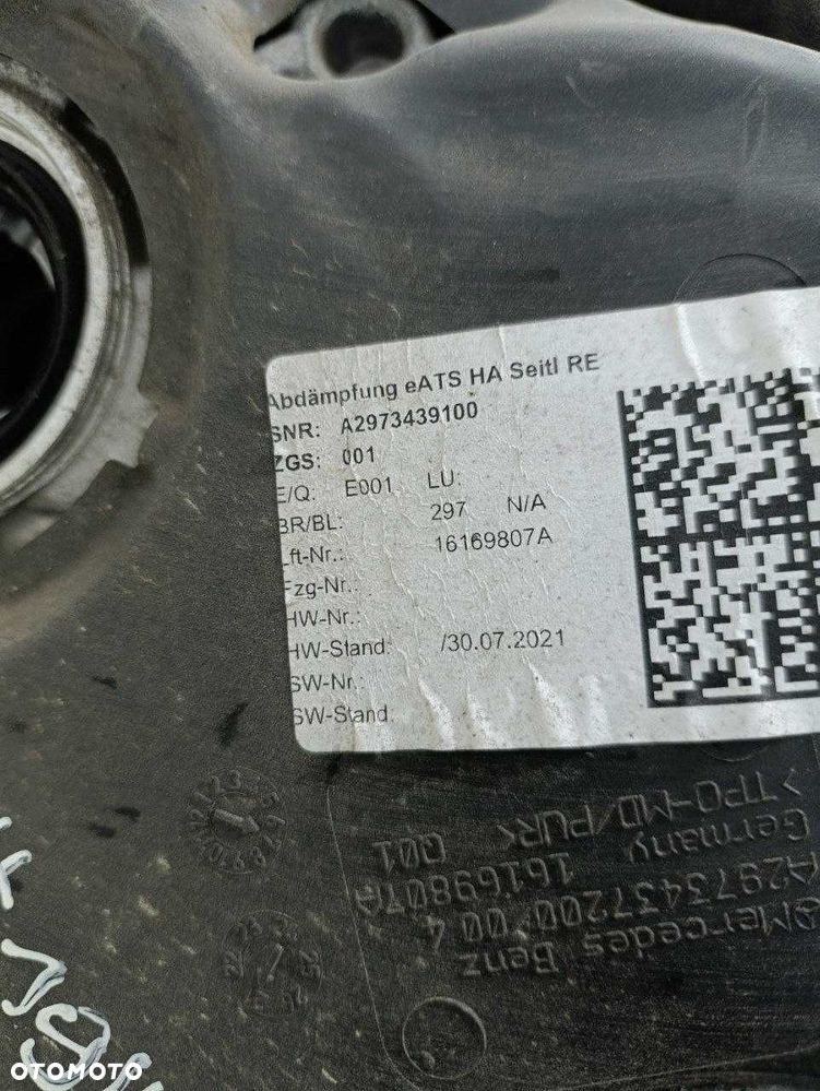 Silnik elektryczny 780.600 RWD Mercedes-Benz EQS 450+ 2022 USA - 12