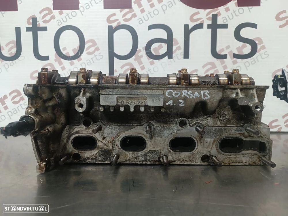 CABEÇA DO MOTOR OPEL CORSA B 1.2 16V (X12XE) 90529778 - 6
