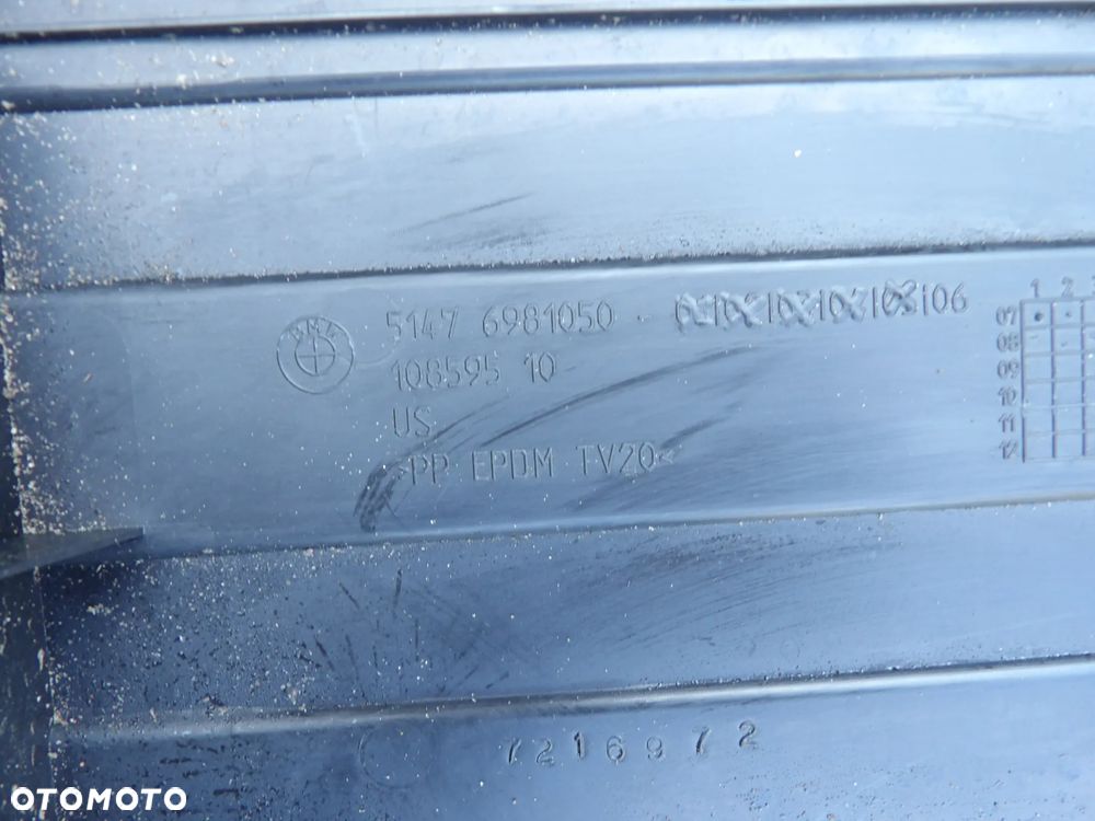 BMW - E71,X6 - SCHOWEK , WNĘKA BAGAŻNIKA - 6981050 - 2
