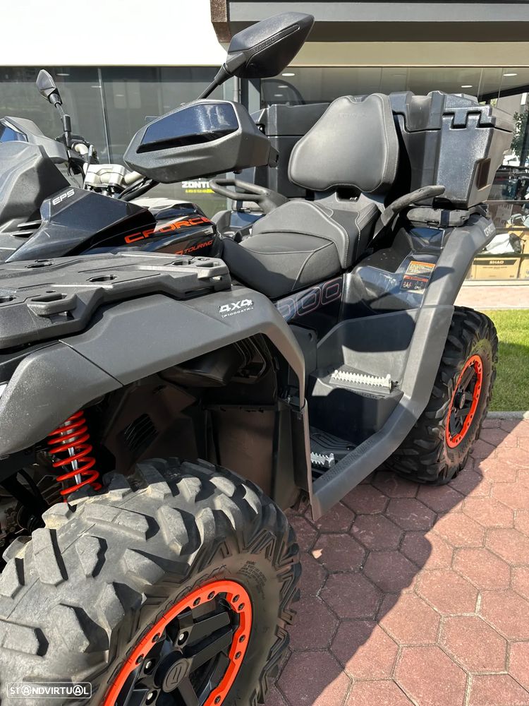 CF Moto C Force deslimitada, top case, pneus maxxis - 7