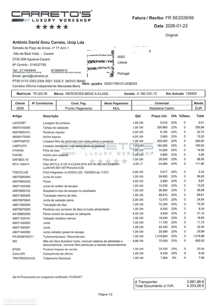 Mercedes-Benz A 180 d Style Aut. - 7
