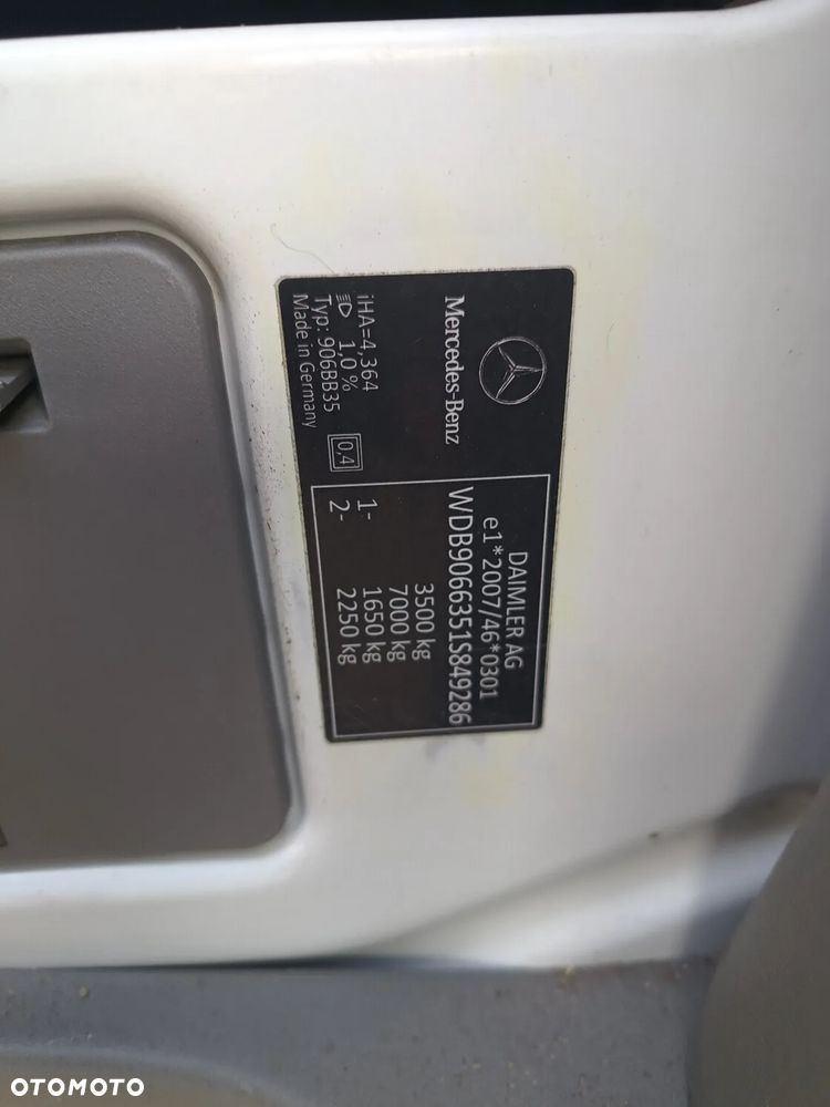 Mercedes-Benz Sprinter max klima hak 3.5 tony - 6