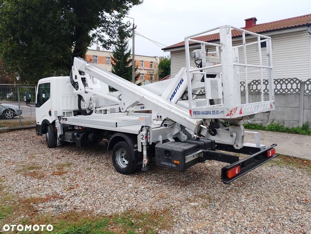 Nissan Podnośnik Koszowy Zwyżka Multitel HX200 20 Metrów kosz 225 kg Hydrauliczne Sterowanie! Jak Wumag Ruthmann Gsr - 15