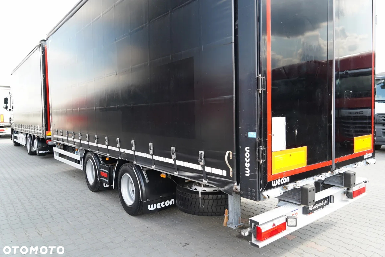 DAF XF 480 / ZESTAW TANDEM / 120 M3 / PRZEJAZDOWY / KLIMA POSTOJOWA / 2019 ROK / PO KONTRAKCIE SERWISOWYM - 11