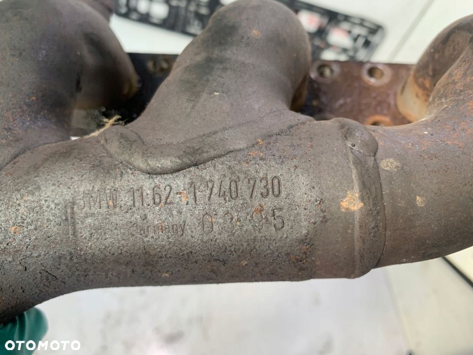 KOLEKTOR WYDECHOWY ŻELIWNY BMW E39 E36 1x VANOS - 3