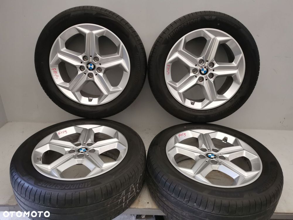 BMW IX1 X1 U11 X2 U10 KOLA FELGI ALUFELGI OPONY LATO 225/55R18 SUPER STAN - 1