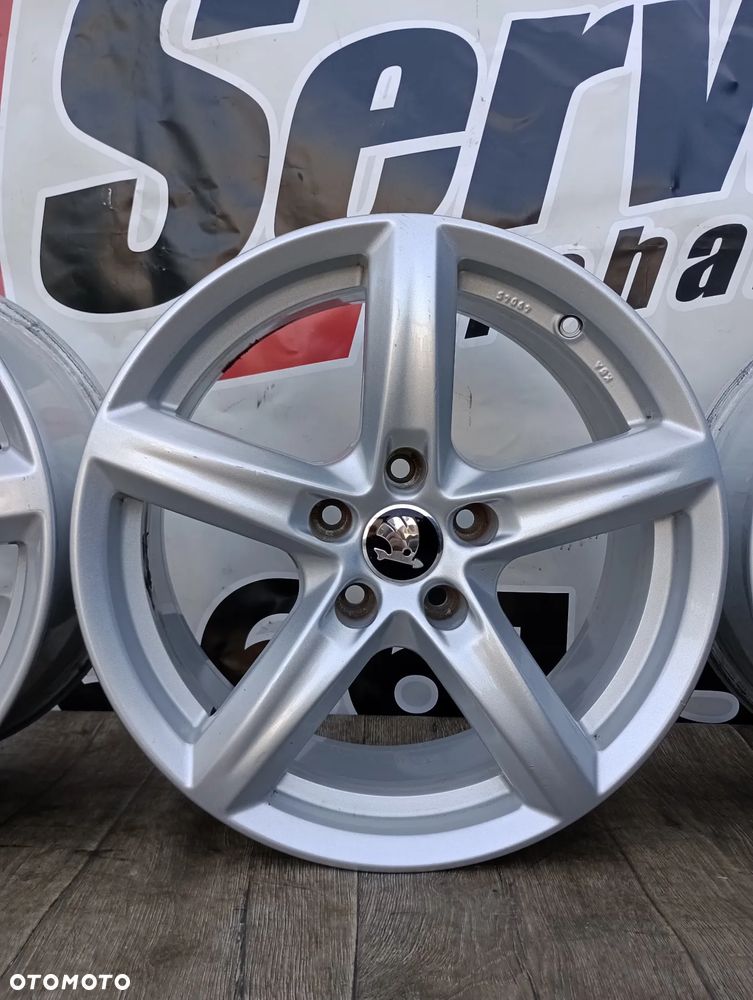 FELGI ALUMINIOWE 5x112 R17 7,5J ET37 SKODA KODIAQ OCTAVIA SUPERB KAROQ YETI - 5