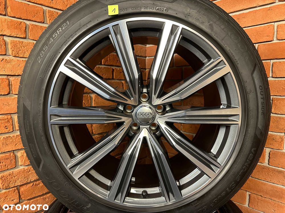 Koła Felgi 21 5x112 Audi Q8 SQ8 4M8 LETNIE Felgi Jak nowe - 2