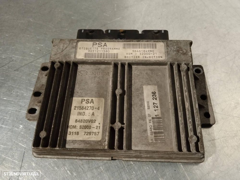 CENTRALINA DO MOTOR UCE PEUGEOT 106 - 1