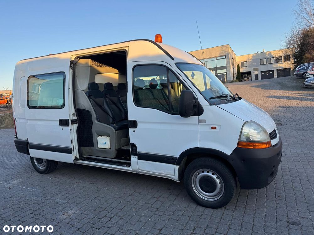 Renault Master 2009r. 7 Osoba Brygadówka L2H2 - 5