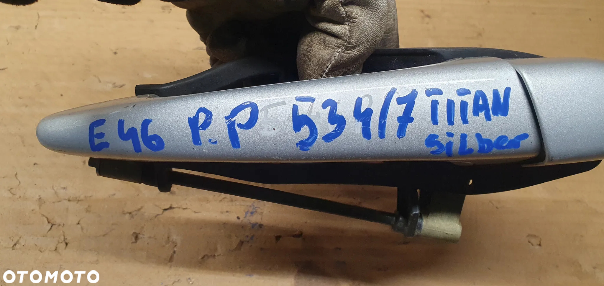 Klamka prawy przód BMW 3 E46 Europa 354/7 8253454 - 6