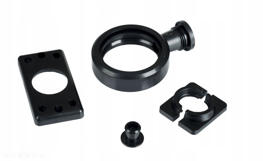 LAMPA OBRYSOWA LED KRÓTKA POMARAŃCZOWO - CZERWONA 12/24V - 6