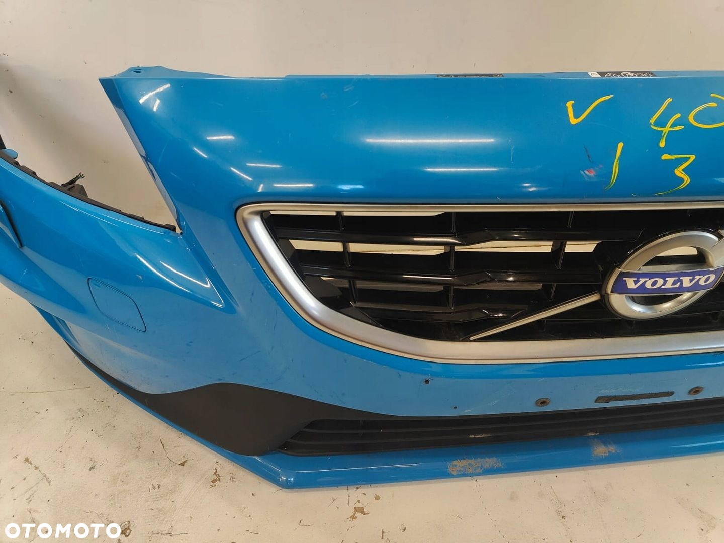 Volvo v40 II 12-17 r design ZDERZAK PRZÓD PRZEDNI KOMPLETNY spryskiwacze - 4
