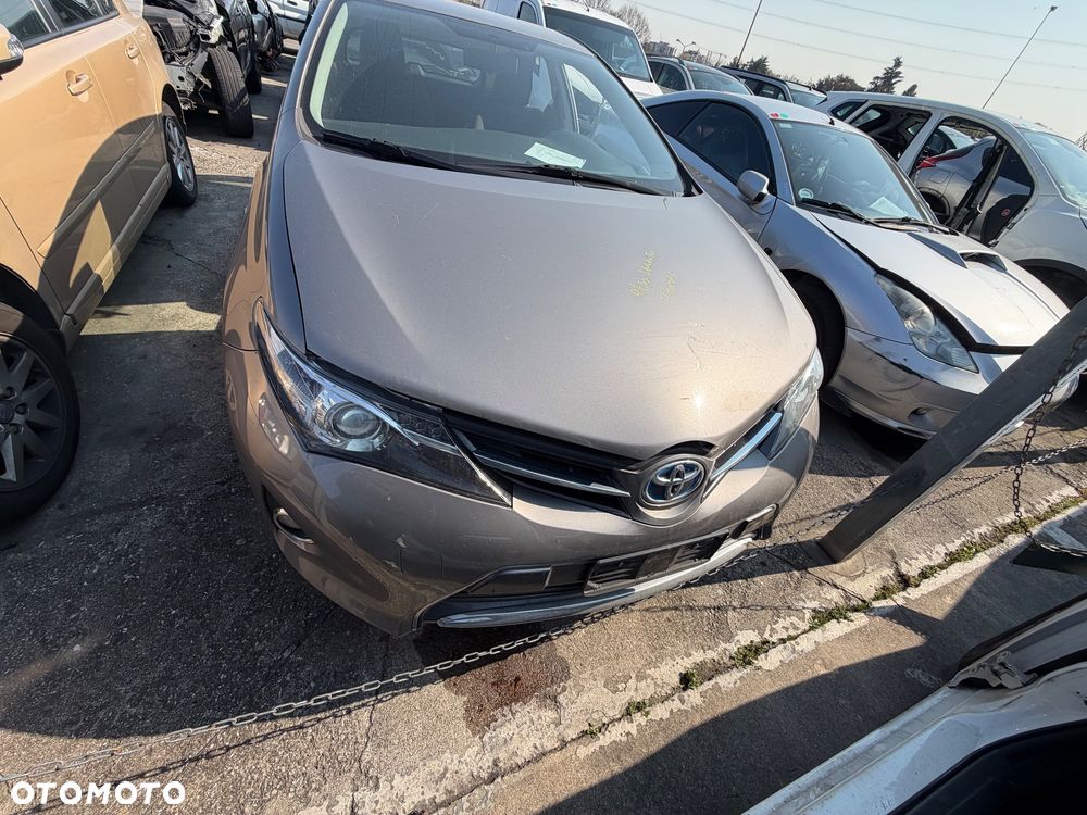 Toyota Auris II 1.5 Hybryda 12-15 Przód Kompletny Zderzak Maska Lampy Pas - 1