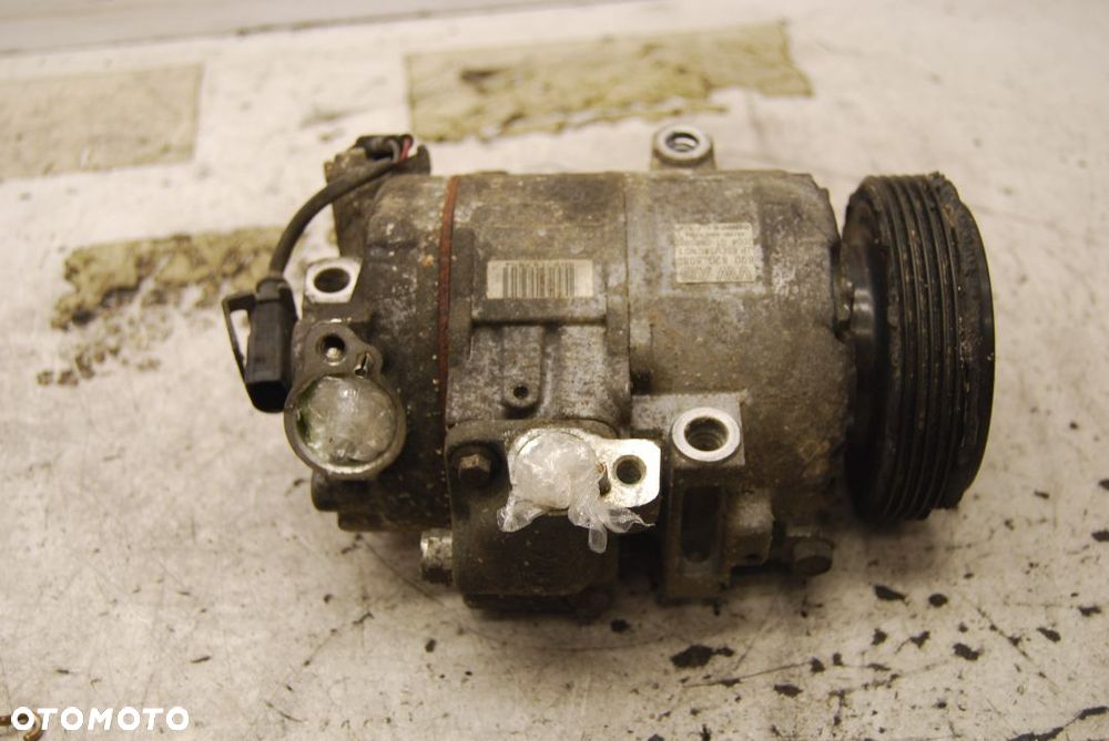 KOMPRESOR SPRĘŻARKA KLIMATYZACJI 6Q0820808D SEAT IBIZA III VW SKODA AUDI 6Q0820808E 6Q0820808G - 11