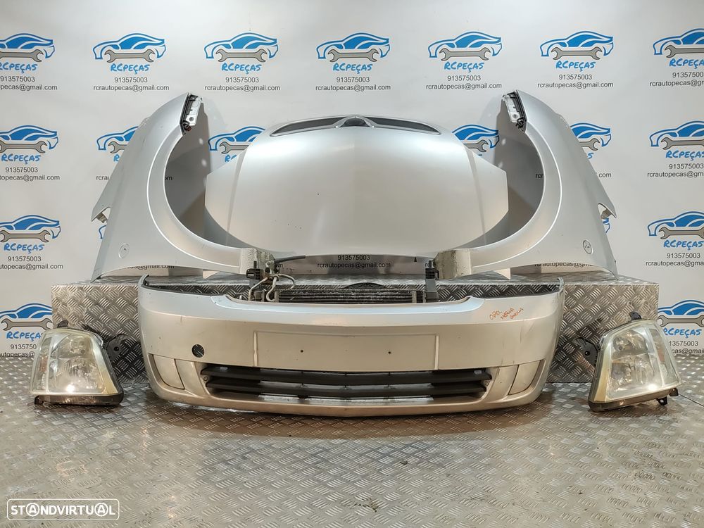FRENTE COMPLETA OPEL MERIVA A X03 CAPOT PARACHOQUES GUARDA-LAMAS OTICA OTICAS RADIADOR VENTILADOR REFORÇO - 3