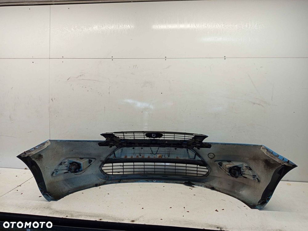 ^ ZDERZAK PRZÓD PRZEDNI DO FORD FOCUS MK2 II LIFT FL Q8 BŁĘKITNY HALOGENY - 5