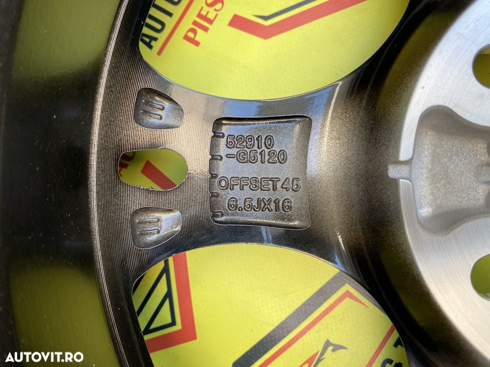 Roata de rezerva OEM 205 60 16 5X114,3 GC 67,1  Kia Niro Hybrid - 8