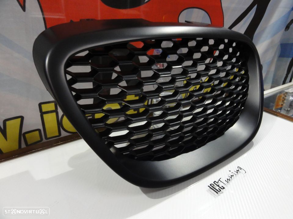 Grelha Frontal Sem Símbolo para Seat Leon 1P / Seat Altea / Toledo 2009-2012 estilo Cupra em plástico ABS - 2