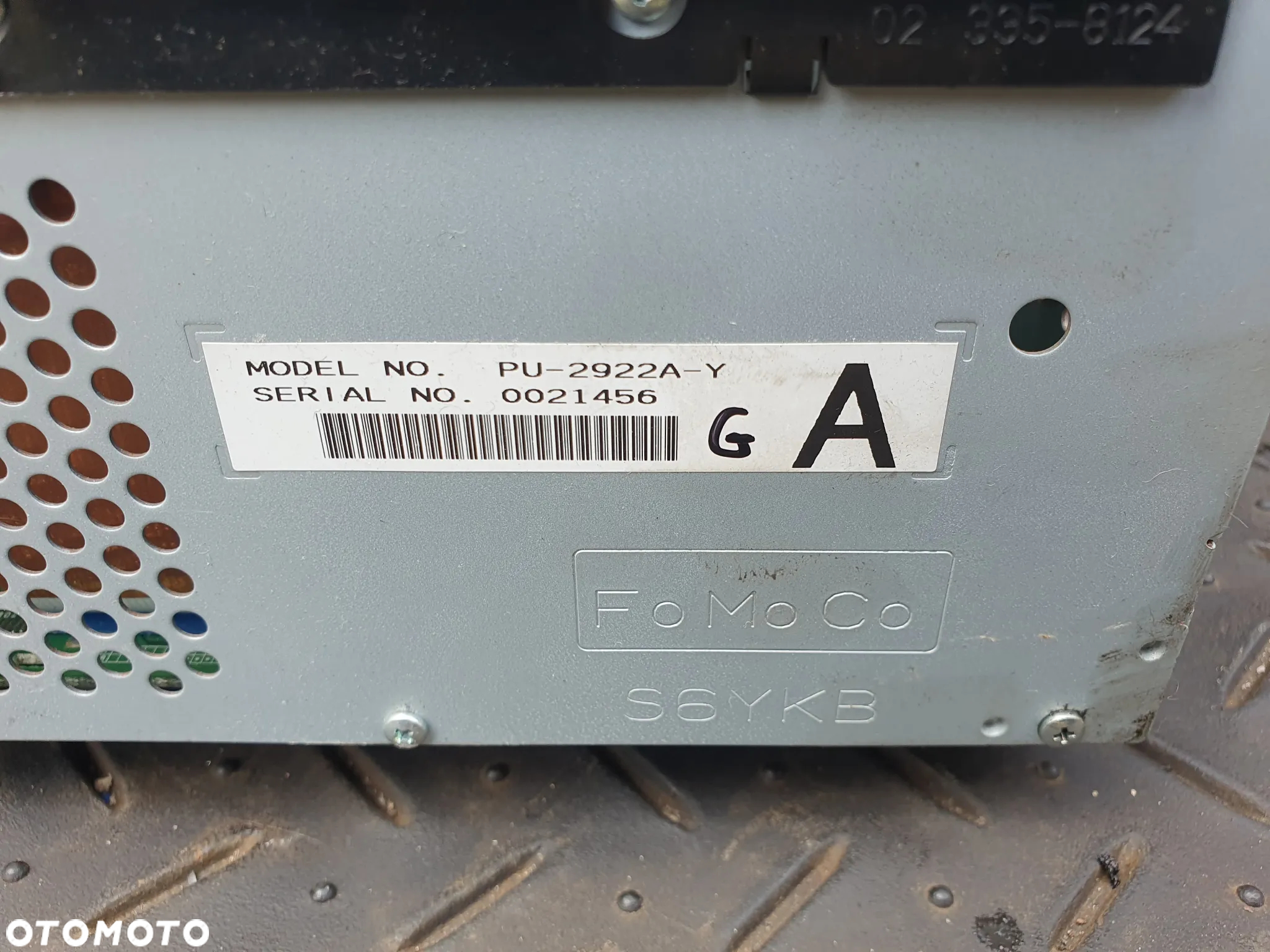 FORD F150 '09r RADIO RADIOODTWARZACZ CD MP3 9L3T-18C869-CA PU-2922A-Y - 2
