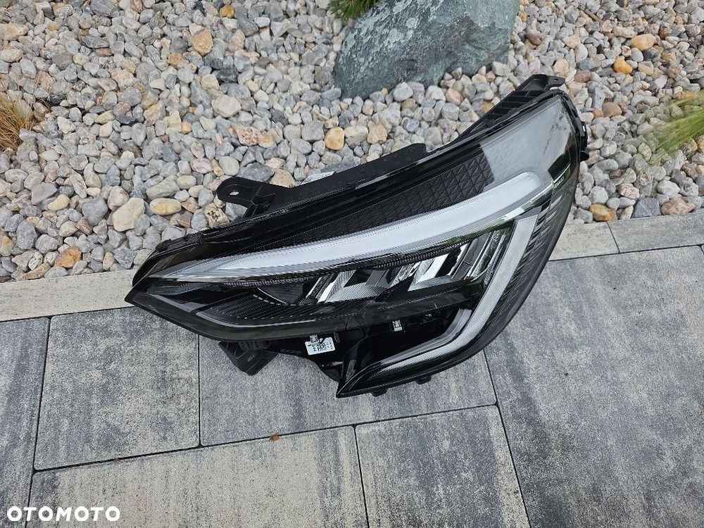 RENAULT CLIO 5 V Lampa lewa Kompletna Full Led 260607647R Długi Led Czarna - 2