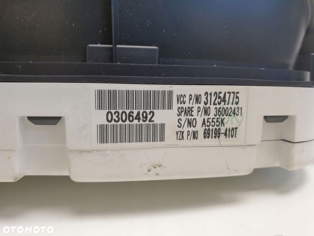 Volvo V50 1.8 16v LICZNIK ZEGARY europa 31254775 - 16
