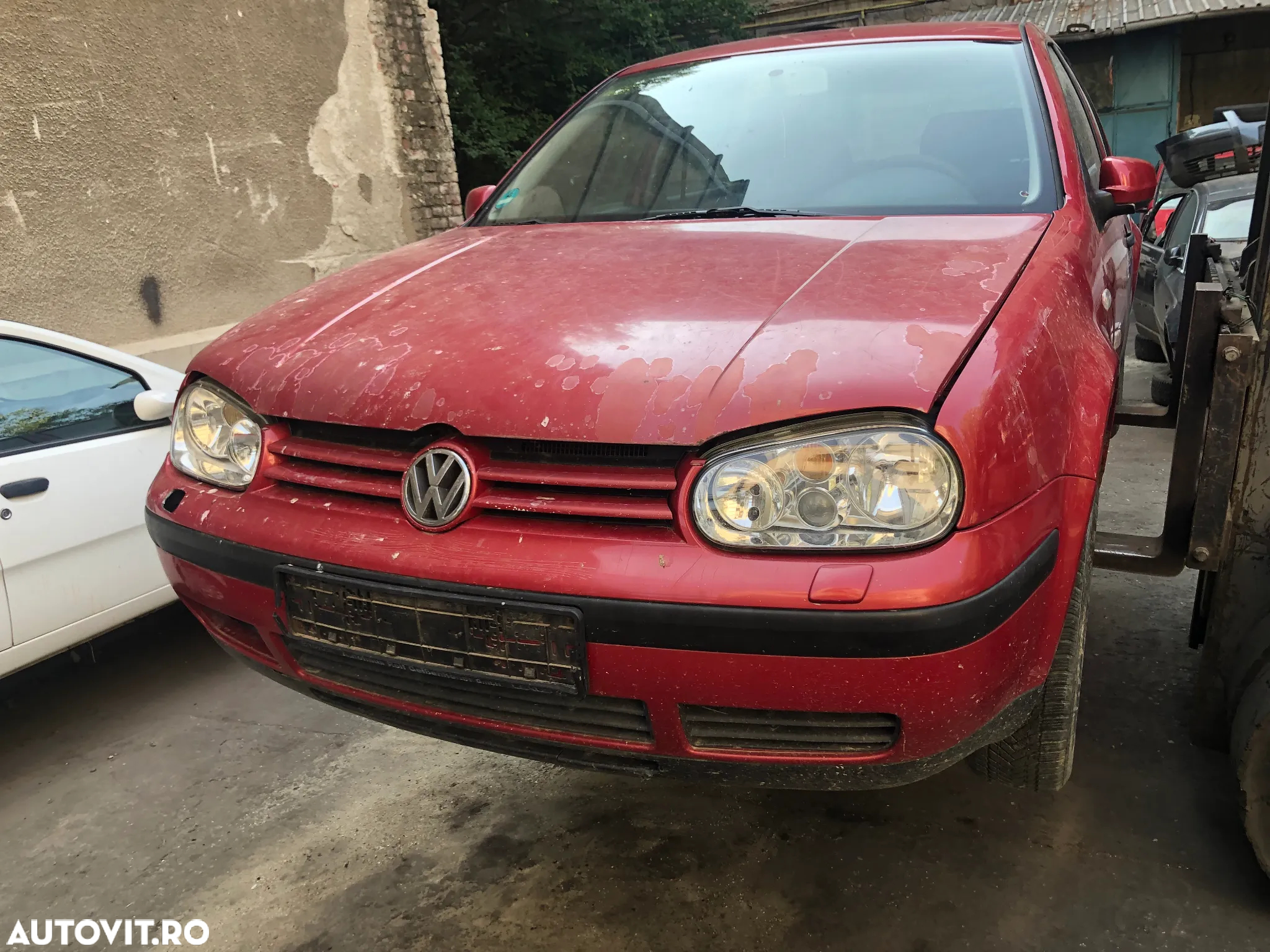 Bara fata Volkswagen Golf 4 rosu visiniu - 7