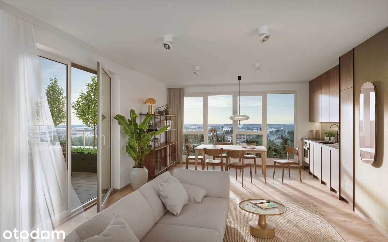 3-pokojowe mieszkanie 67m2 + loggia
